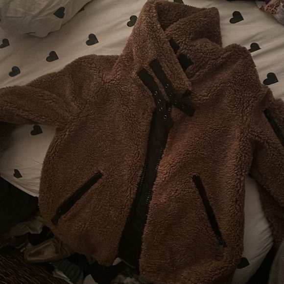 Sam Sherpa Dever faux shearling jacket - Picture 8 of 11